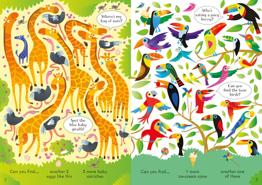 Carte de activitati Cauta si Gaseste pentru copii, Usborne