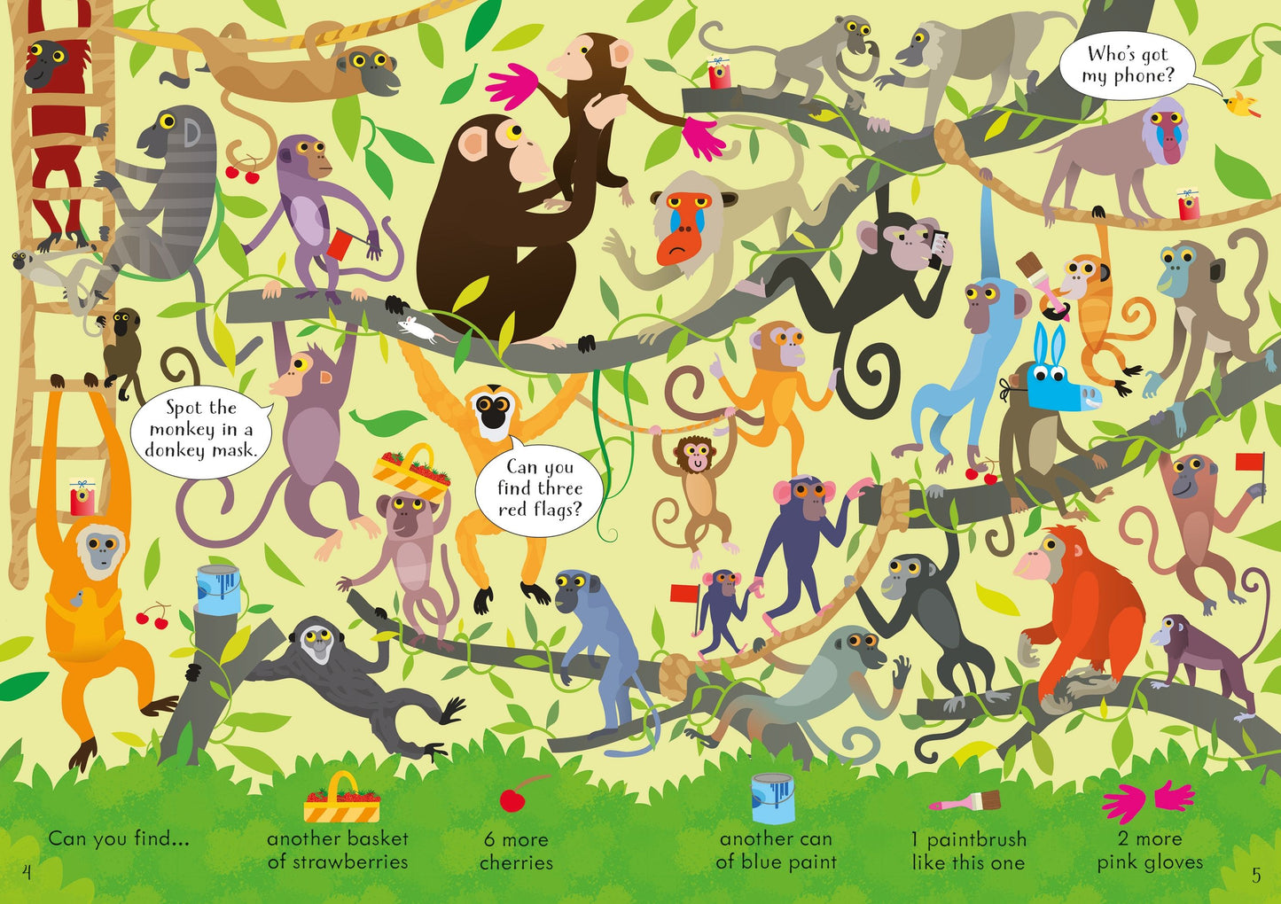 Carte de activitati Cauta si Gaseste pentru copii, Usborne