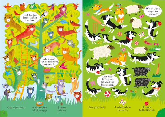 Carte de activitati cauta si gaseste pentru copii, Usborne