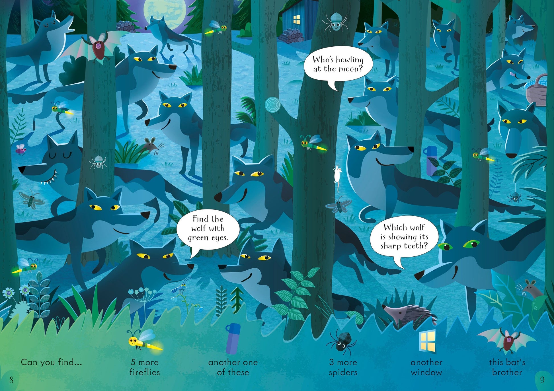 Carte de activitati cauta si gaseste pentru copii, Usborne