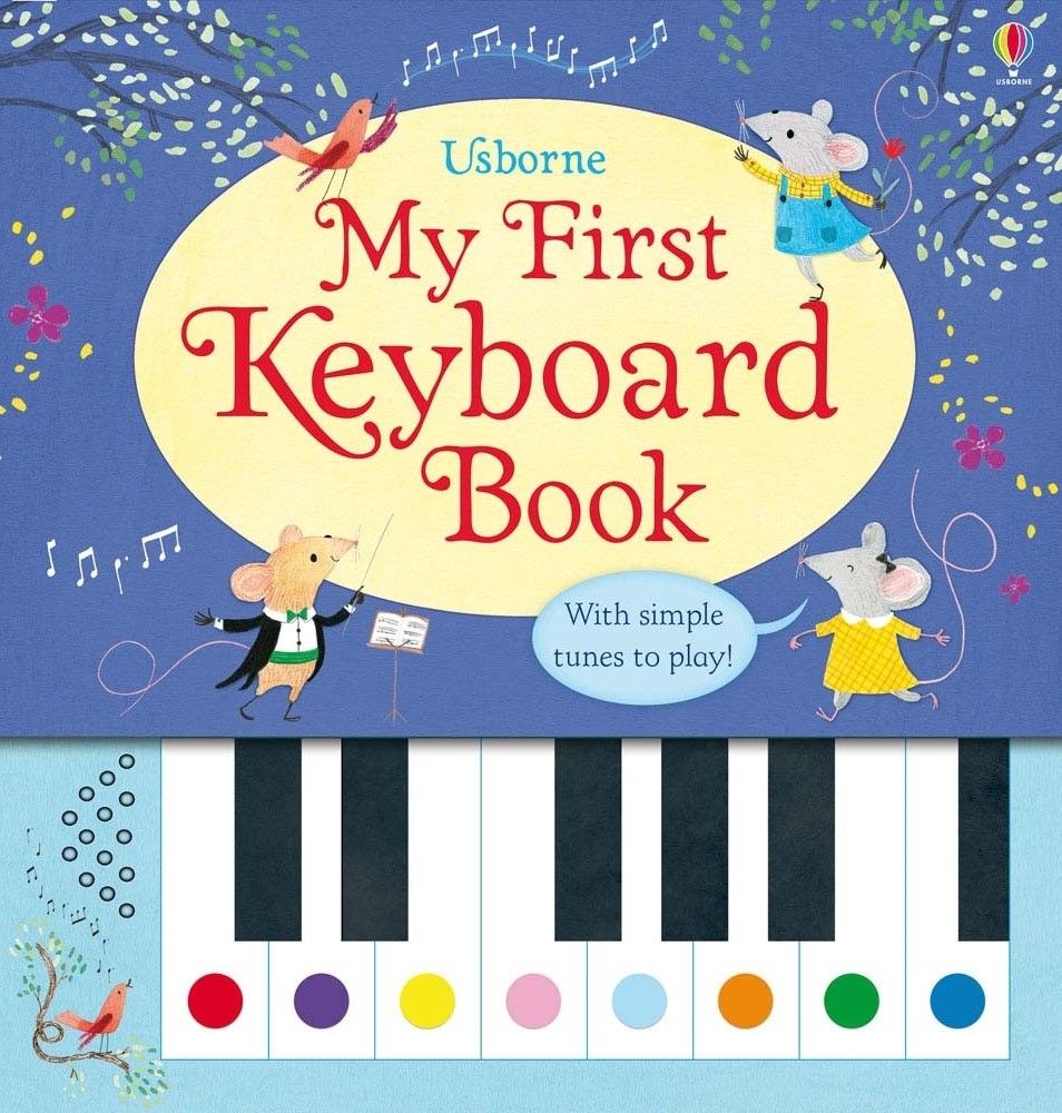 Carte Usborne pentru copii, cu tastatura de pian pentru a canta melodii
