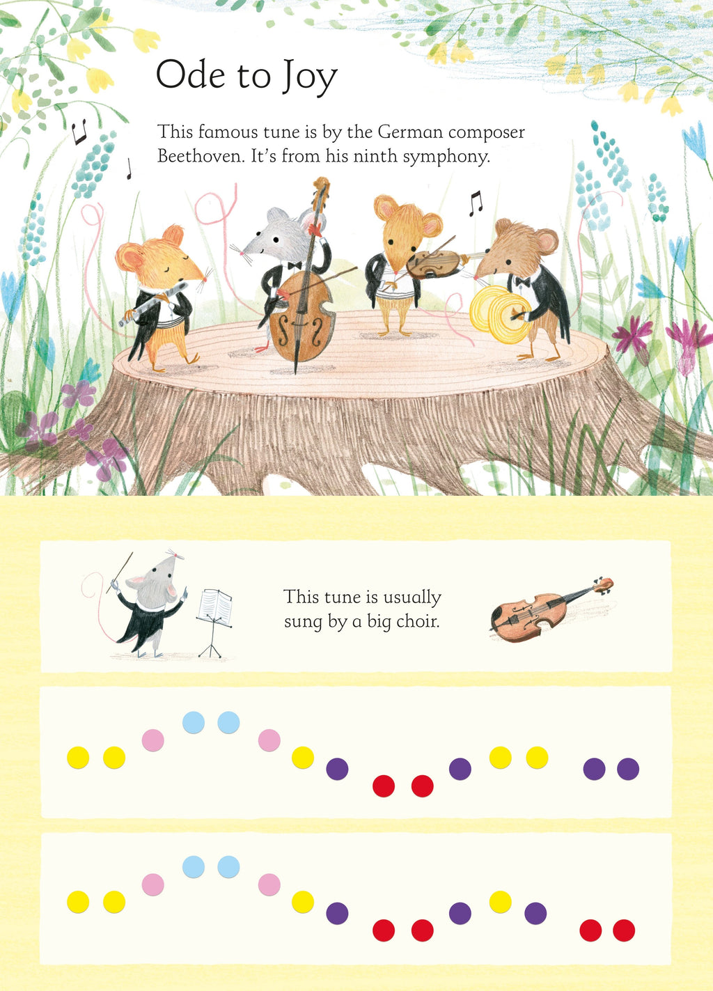 Carte Usborne pentru copii, cu tastatura de pian pentru a canta melodii