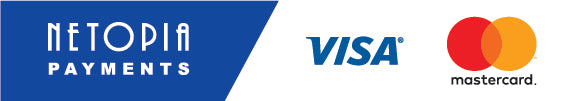 Plăți securizate prin Netopia Payments - Visa și Mastercard