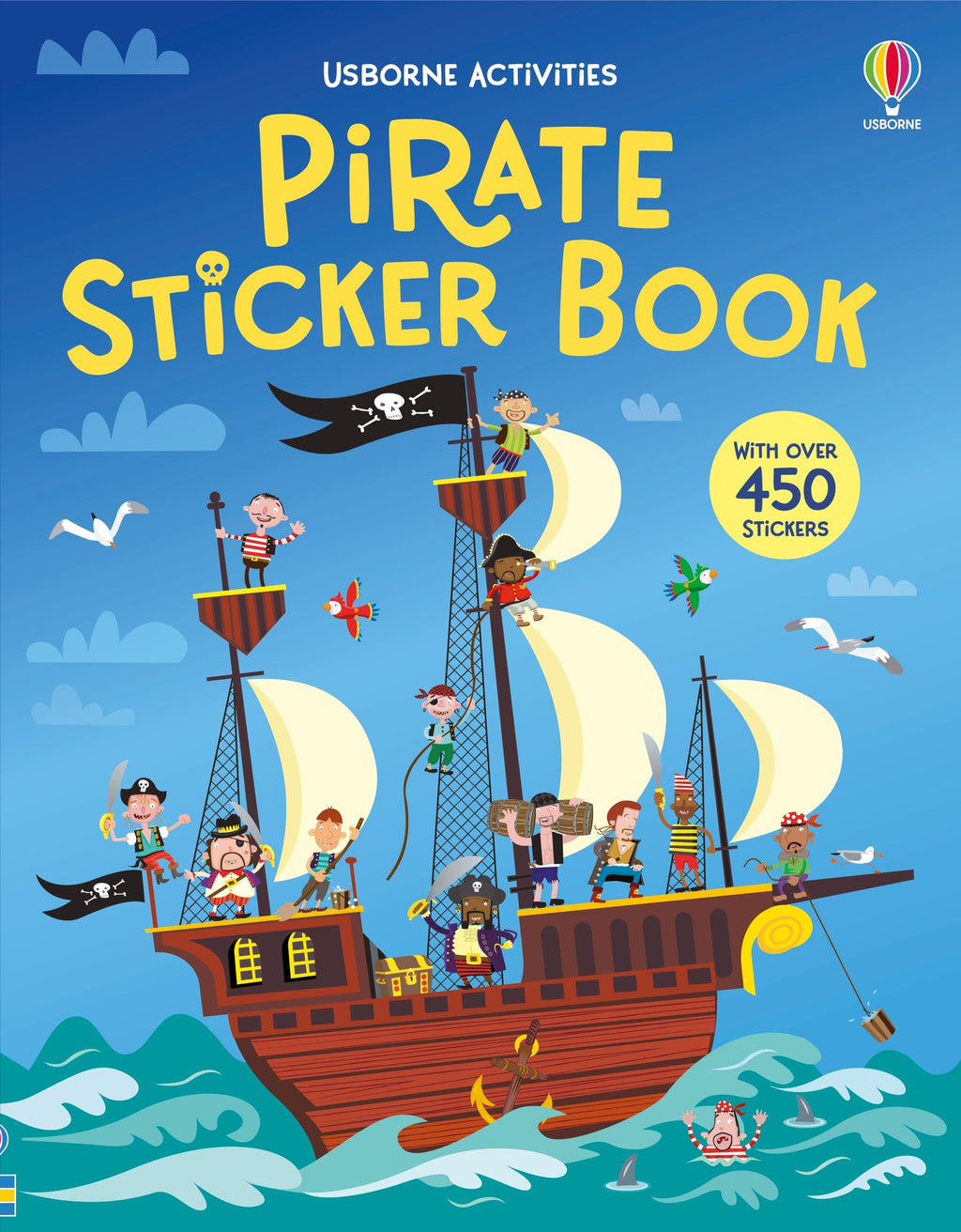 Carte Usborne pentru copii cu stickere autocolante