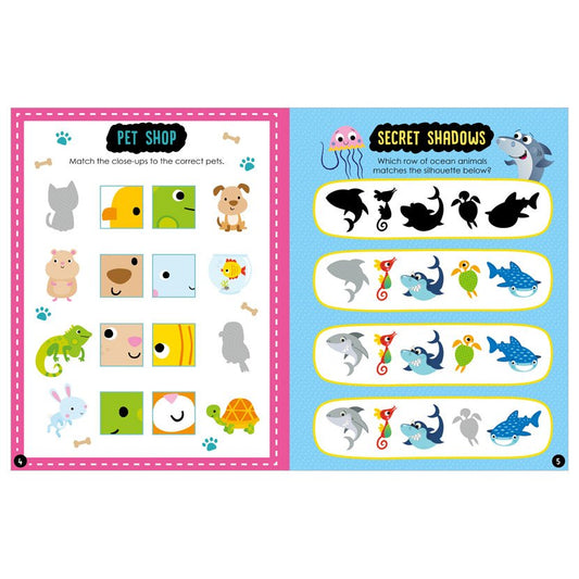 Carte educativa cu activitati si stickere pentru copii