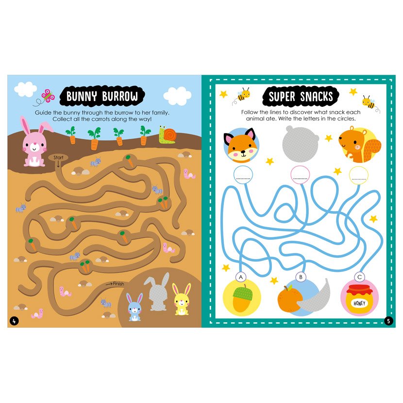 Carte educativa cu activitati si stickere pentru copii