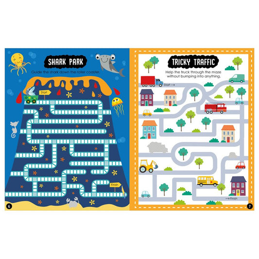 Carte educativa cu activitati si stickere pentru copii