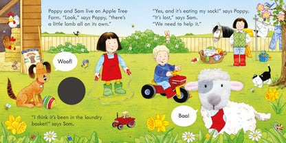Carte Usborne pentru copii, cu povesti si mascota pentru deget