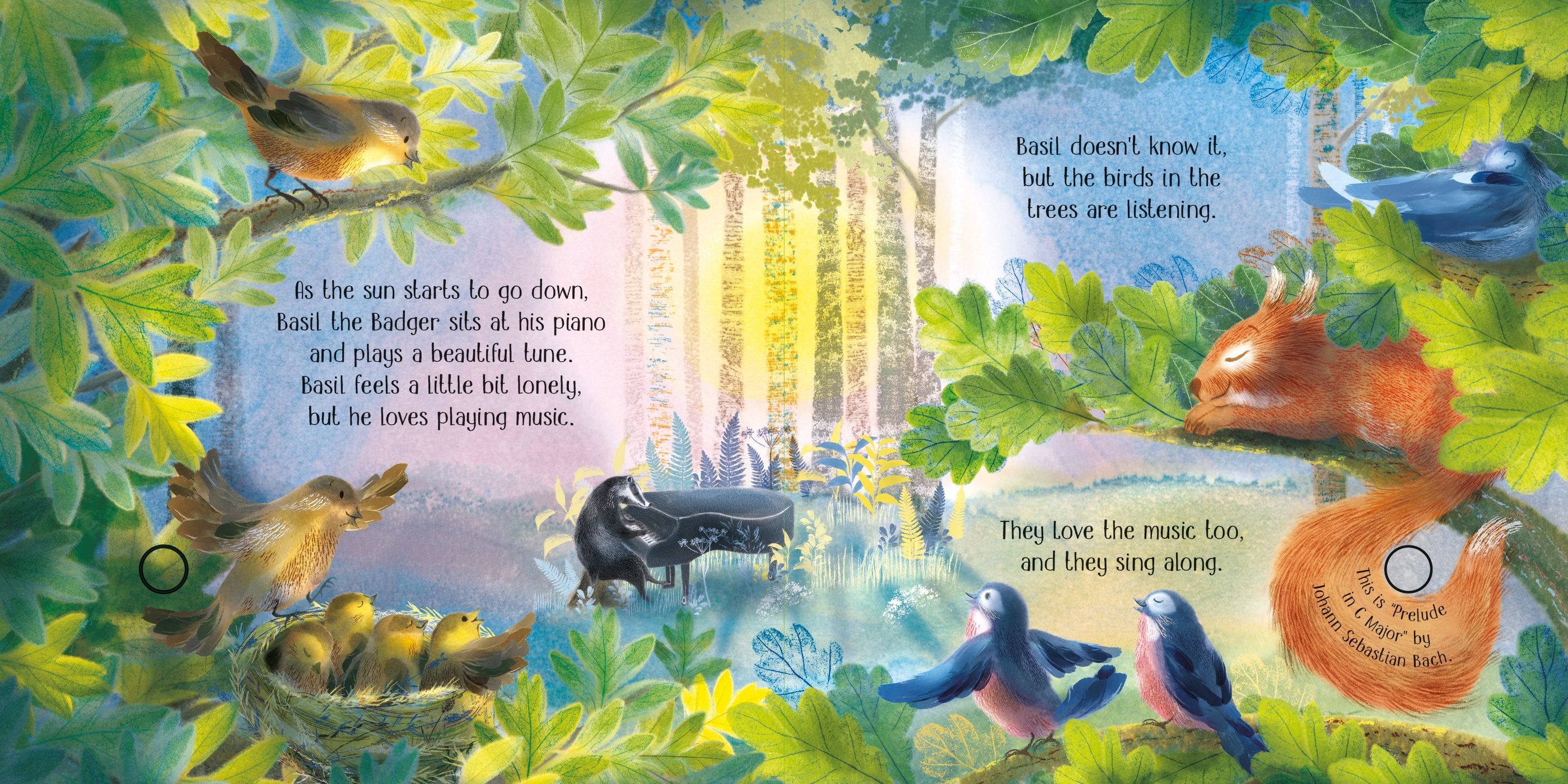 Carte Usborne muzicala, pentru copii