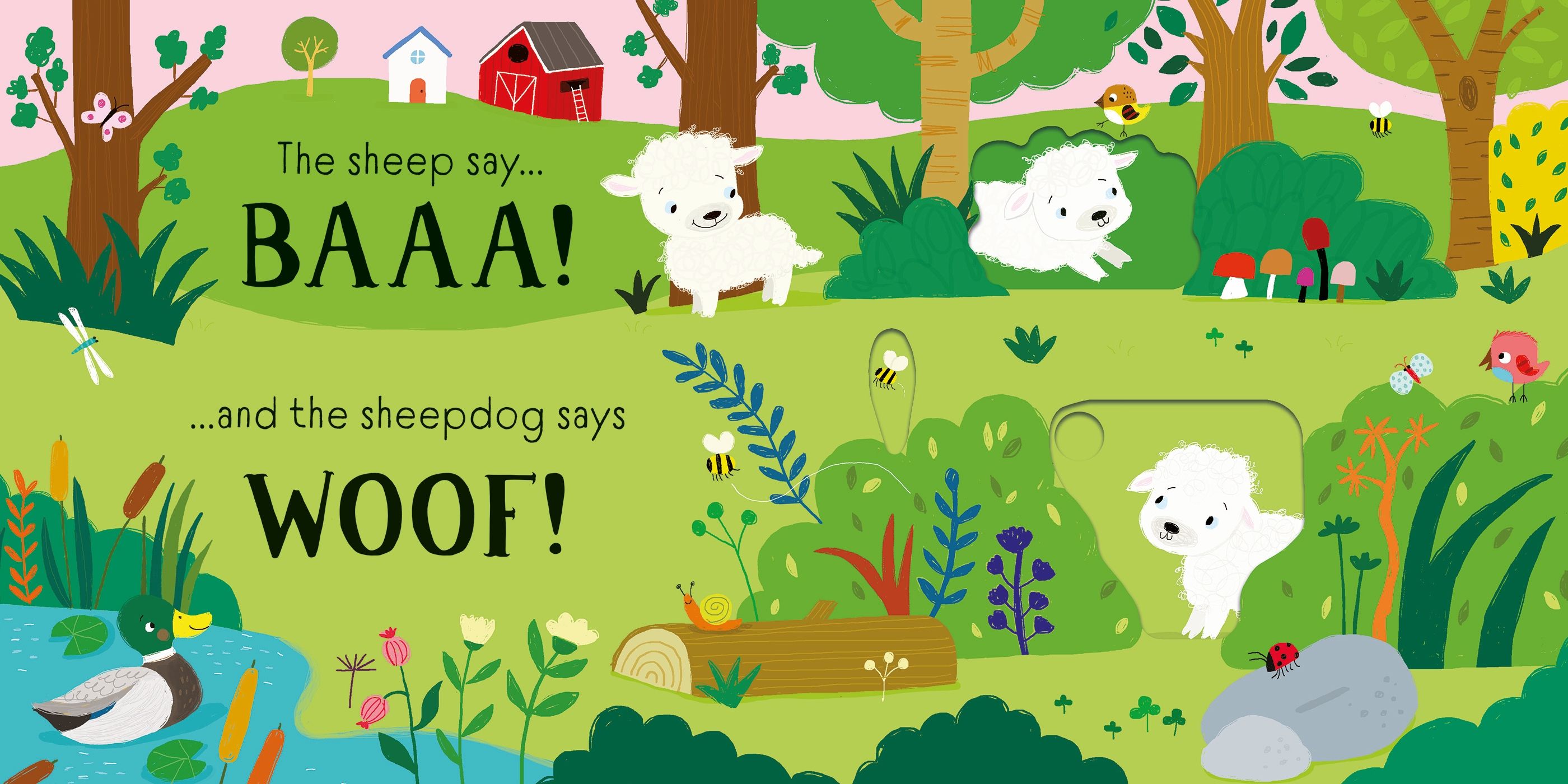 Carte Usborne cu sunete de animale, pentru copii