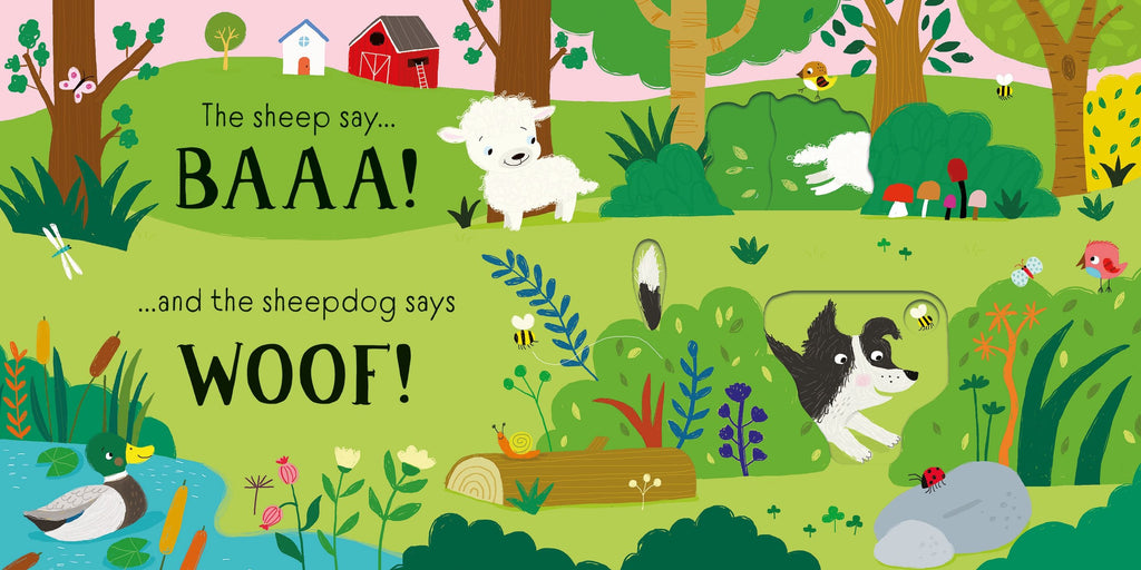 Carte Usborne cu sunete de animale, pentru copii