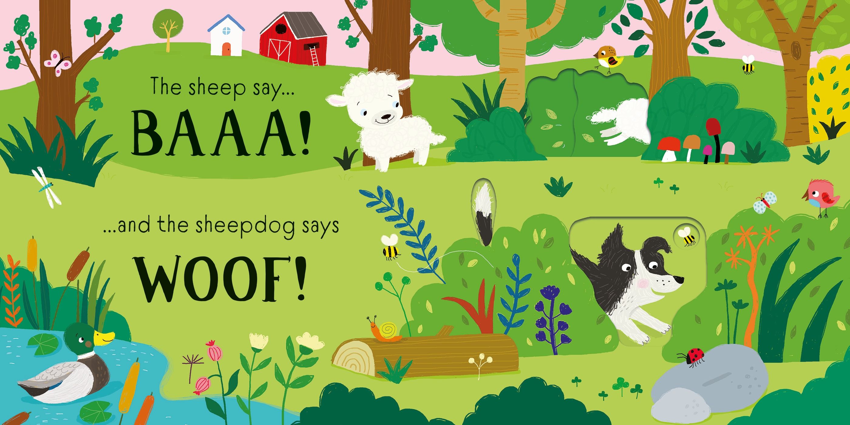 Carte Usborne cu sunete de animale, pentru copii