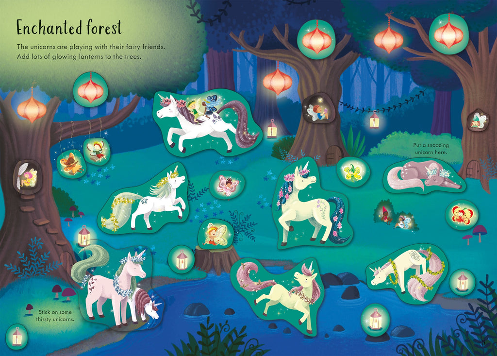 Carte Usborne pentru copii cu stickere autocolante