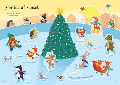 Carte Usborne pentru copii cu stickere autocolante