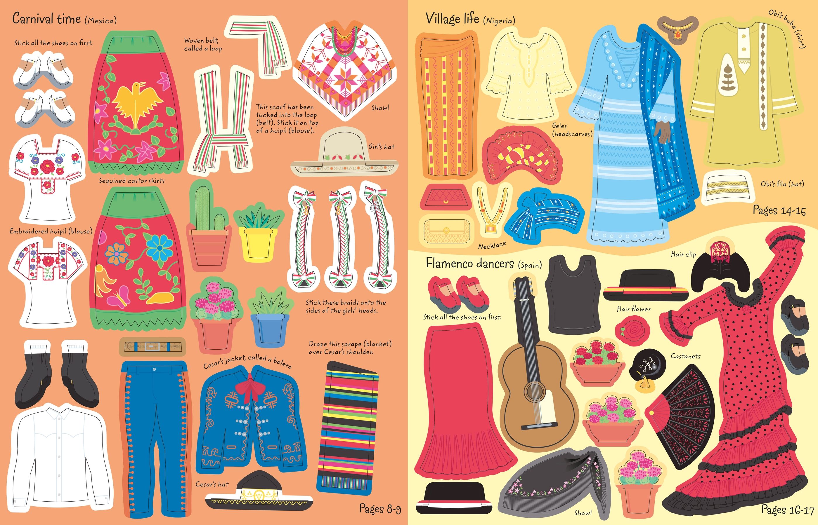 Carte Usborne pentru copii, cu stickere autocolante