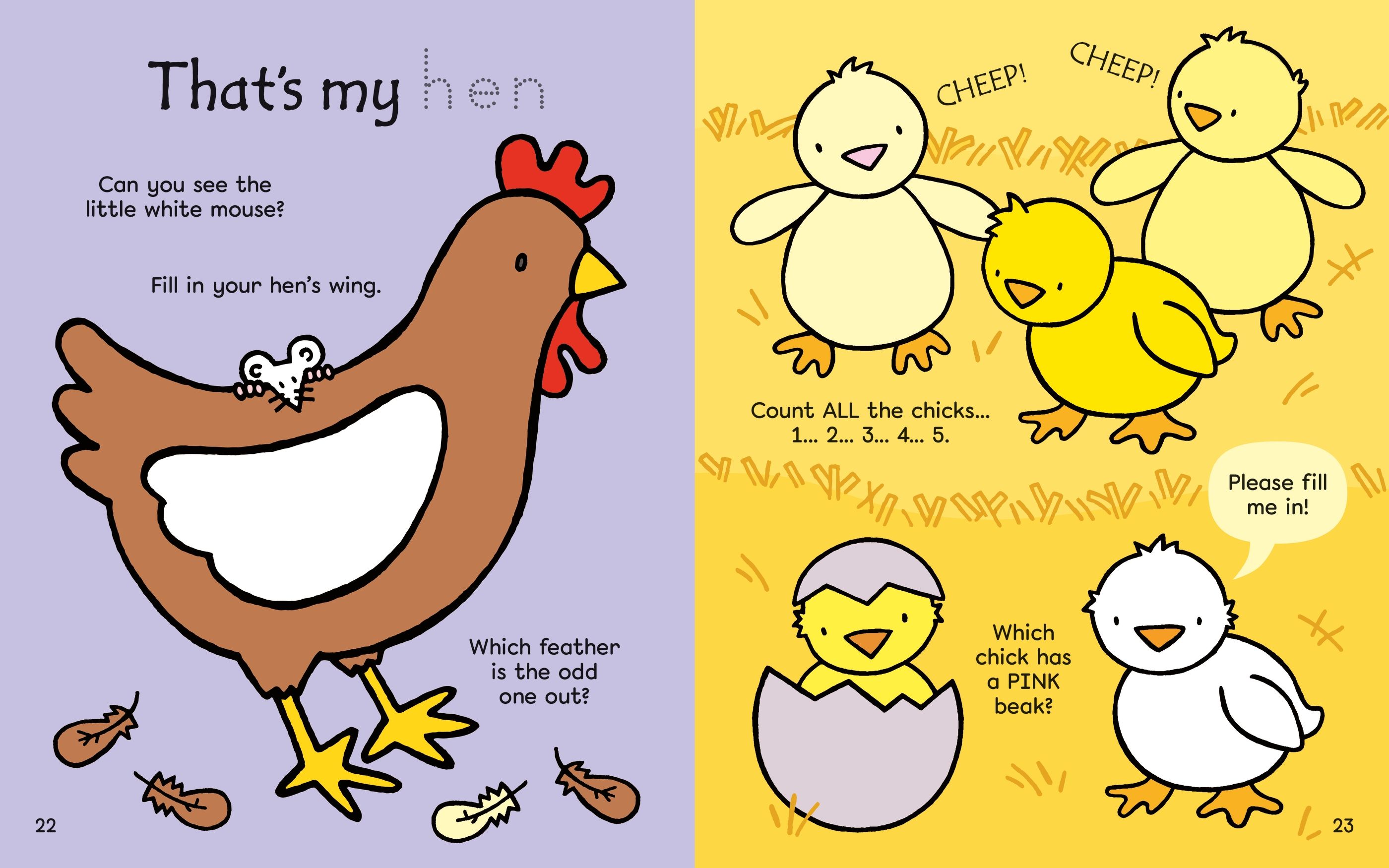 Carte de activitati pentru copii, Usborne