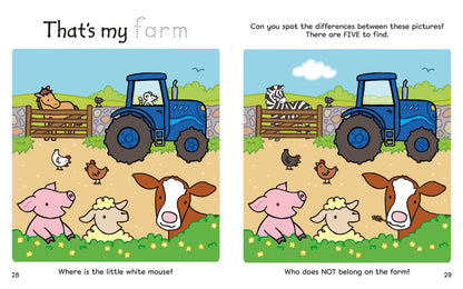 Carte de activitati pentru copii, Usborne
