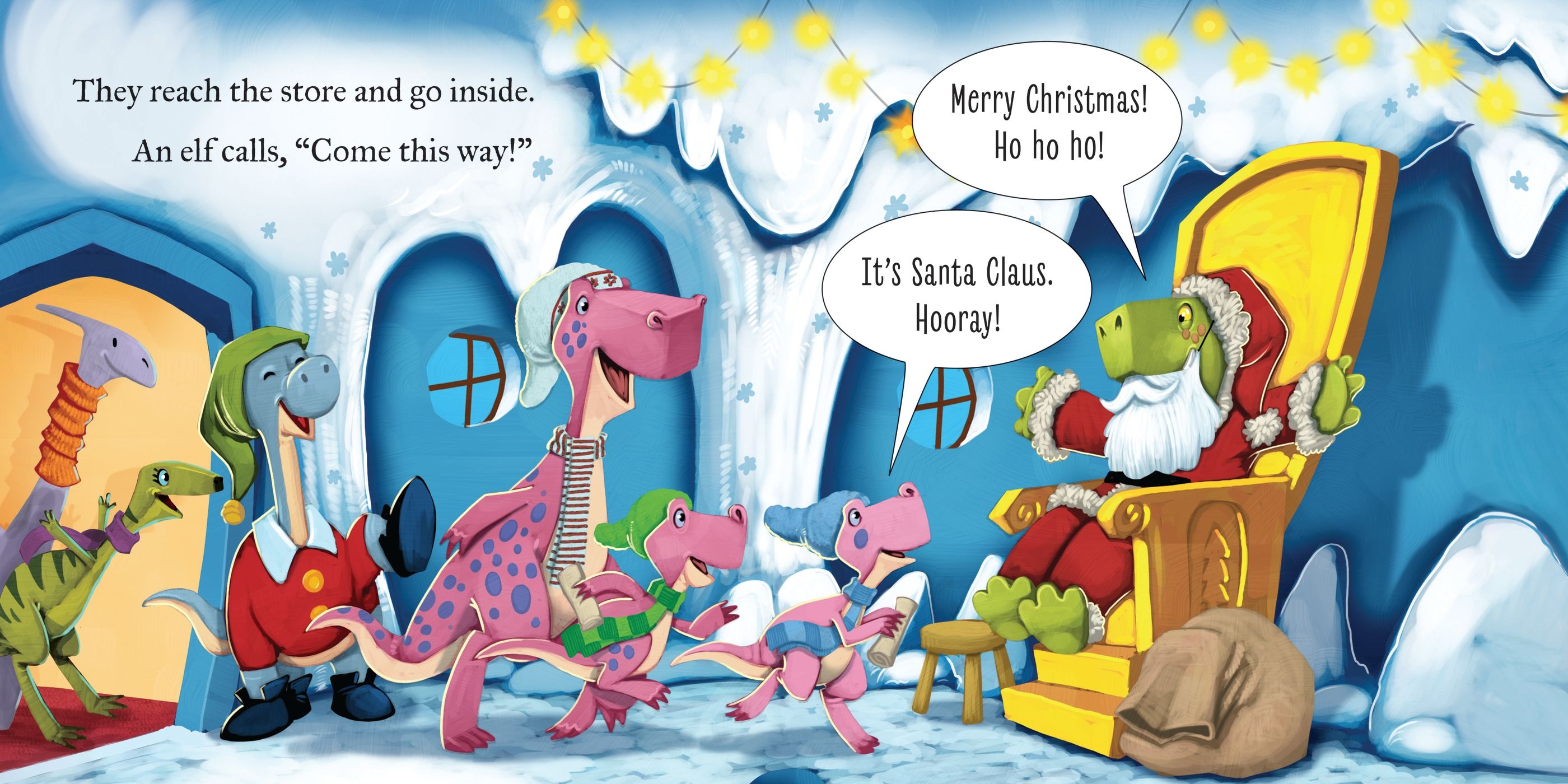The Dinosaurs Who Met Santa Claus, Usborne
