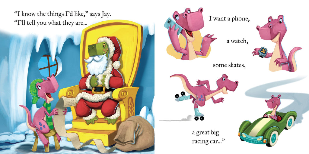 The Dinosaurs Who Met Santa Claus, Usborne