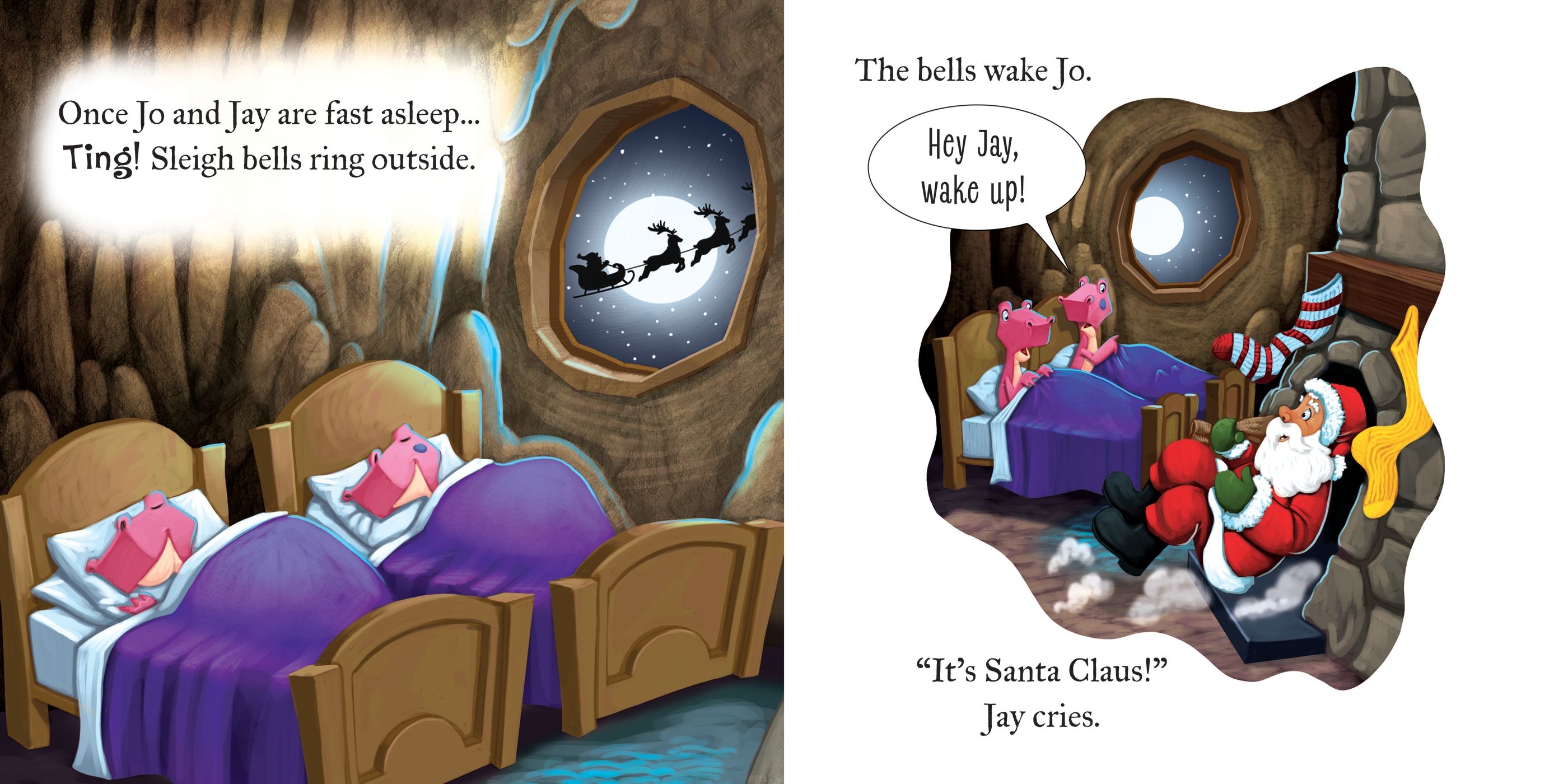 The Dinosaurs Who Met Santa Claus, Usborne