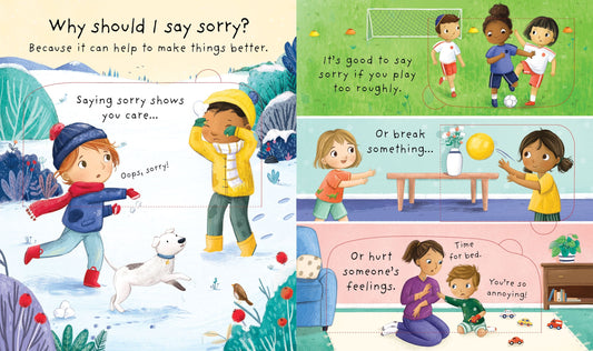Carte educativa pentru copii, cu ferestre, Usborne
