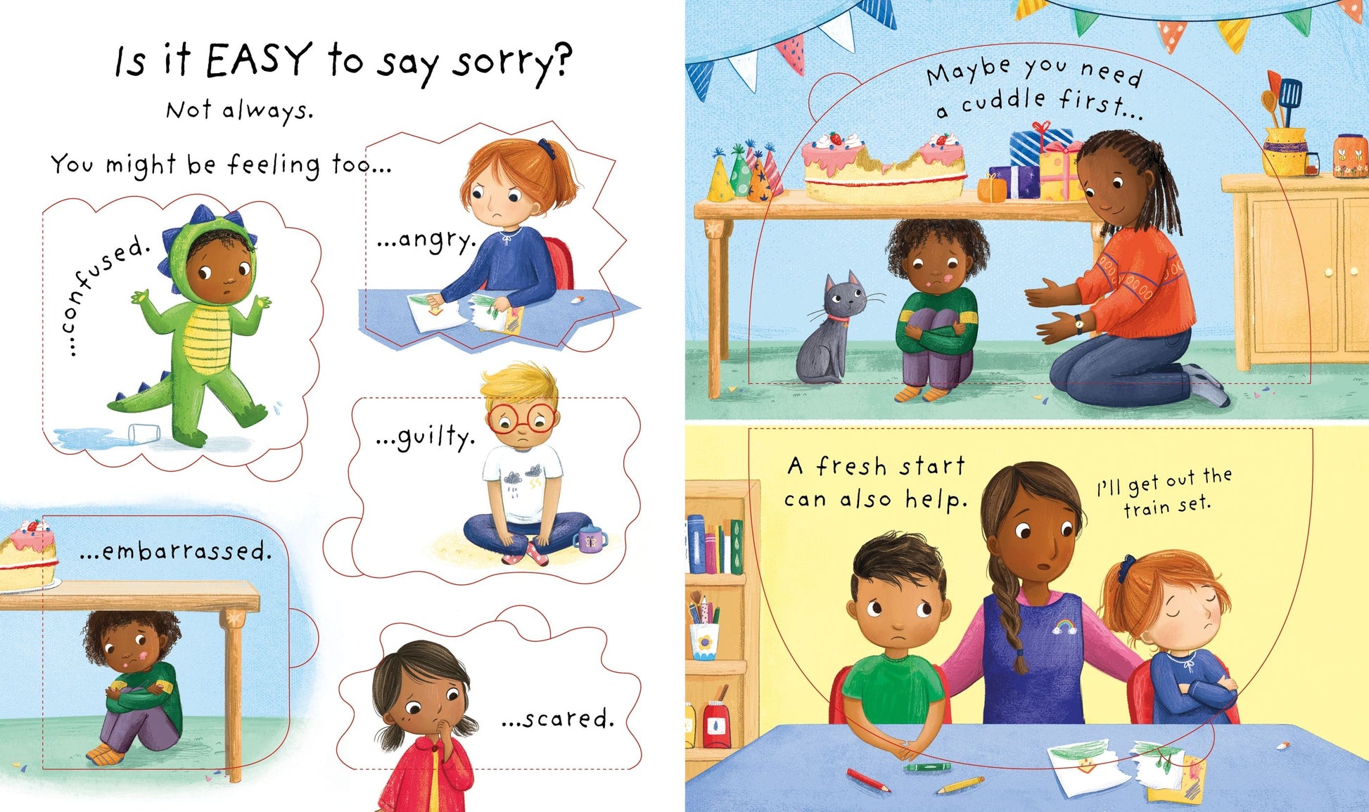 Carte educativa pentru copii, cu ferestre, Usborne