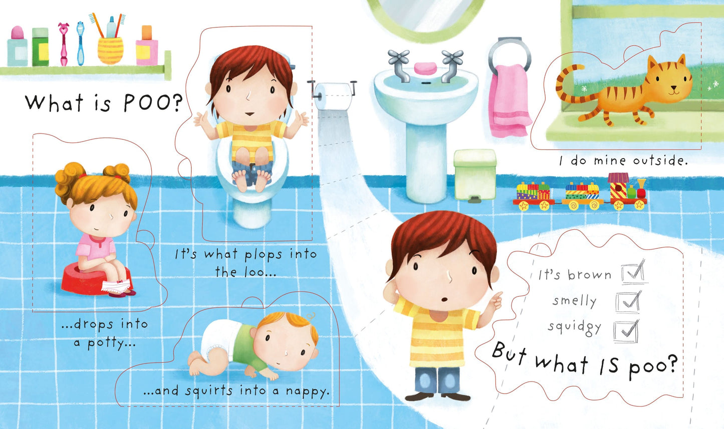 Carte educativa pentru copii, cu ferestre, Usborne