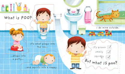 Carte educativa pentru copii, cu ferestre, Usborne