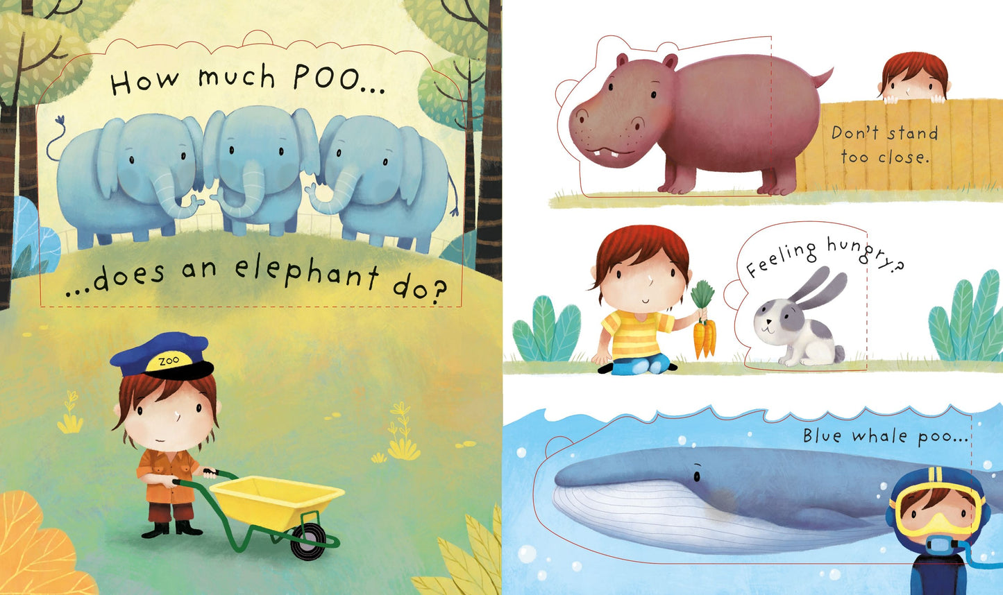 Carte educativa pentru copii, cu ferestre, Usborne