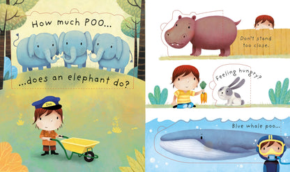 Carte educativa pentru copii, cu ferestre, Usborne