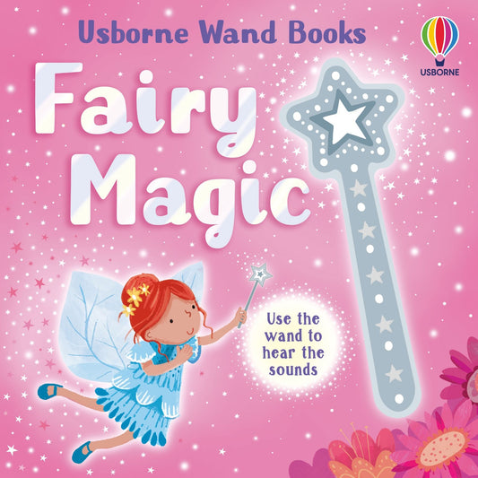 Carte pentru copii cu sunete si bagheta magica, Usborne