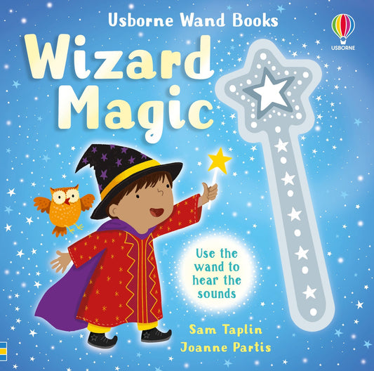 carte  pentru copii, cu sunete si bagheta magica Usborne
