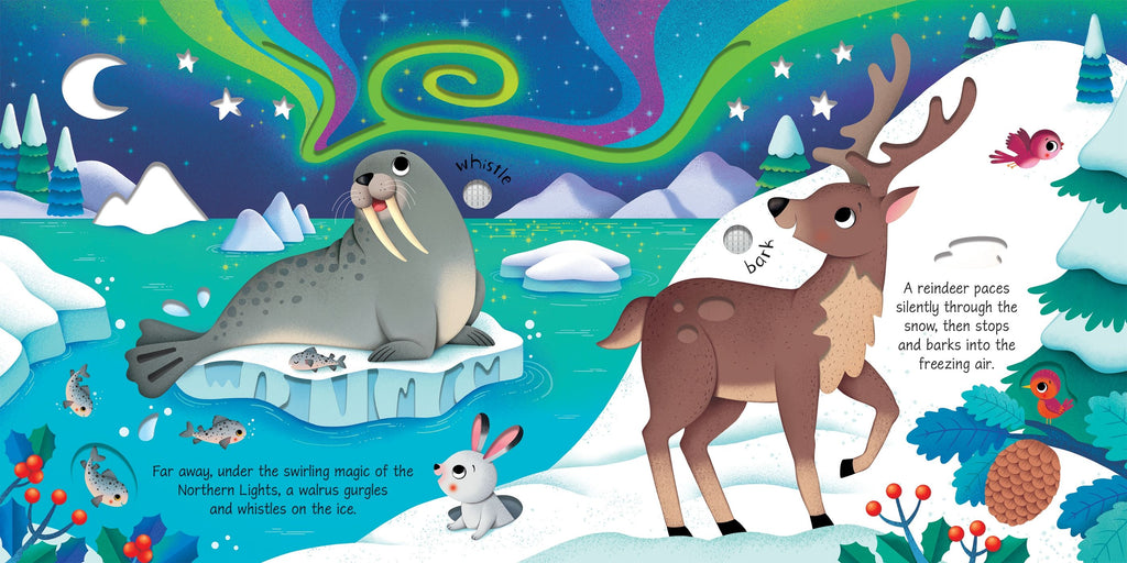 Carte Usborne pentru copii, cu sunete de animale salbatice