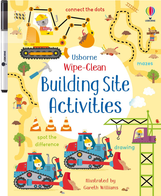 Carte Usborne reutilizabila cu marker lavabil