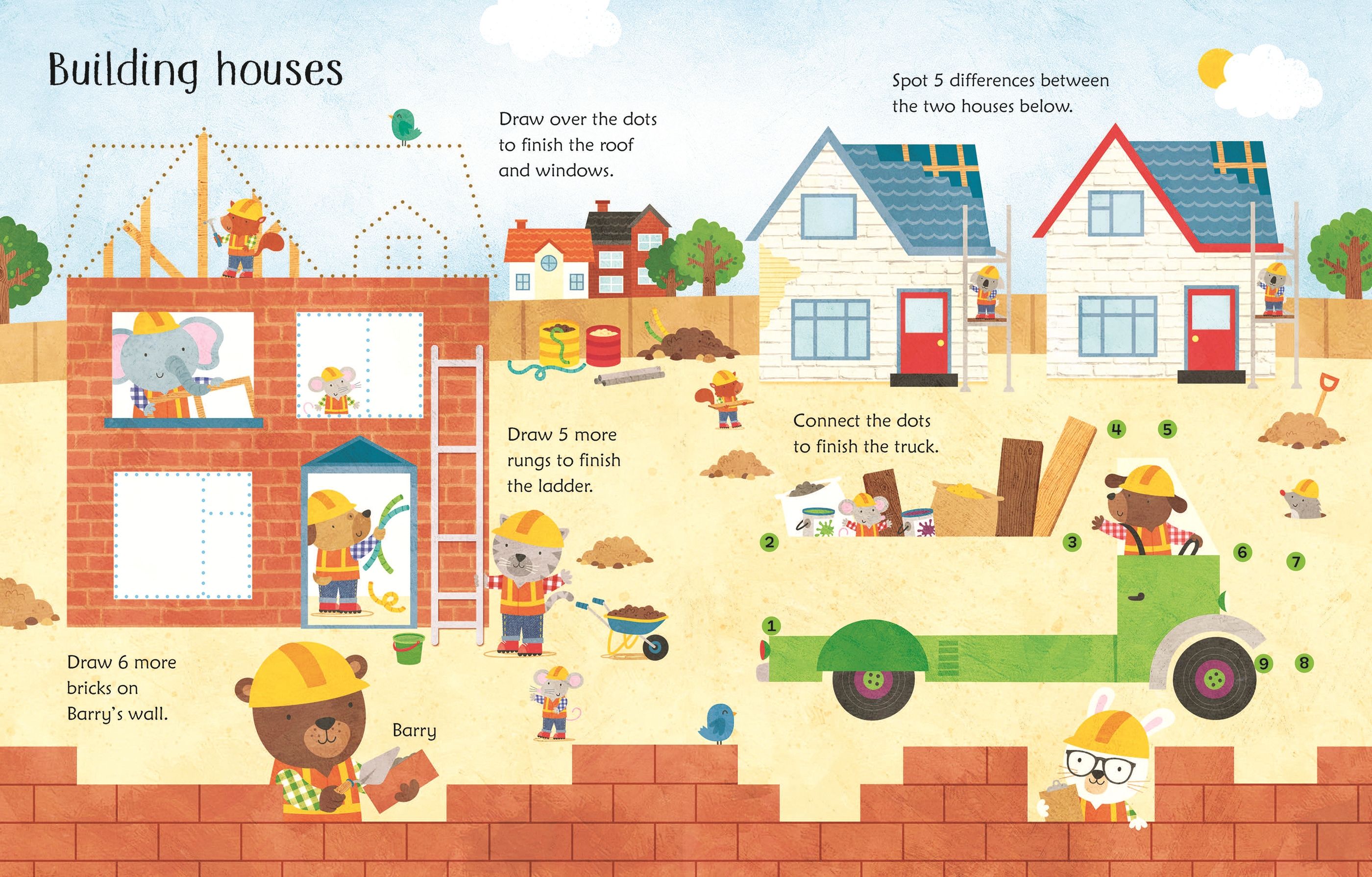 Carte Usborne reutilizabila cu marker lavabil