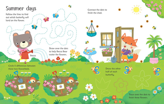 Carte Usborne reutilizabila cu marker lavabil