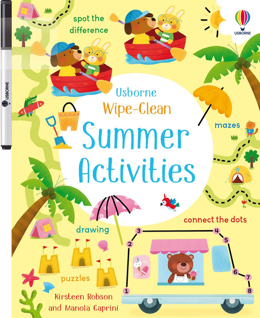 Carte Usborne reutilizabila pentru copii
