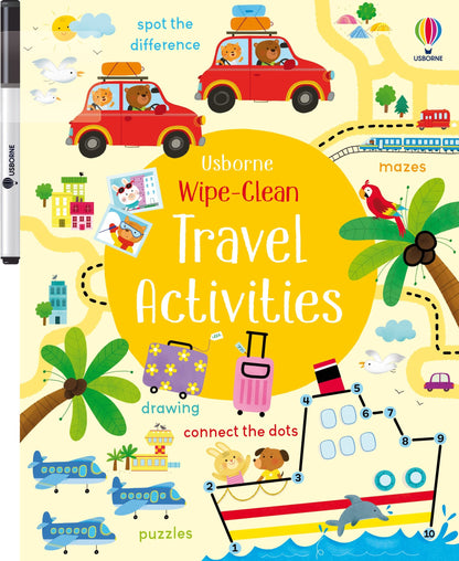 Carte Usborne reutilizabila cu marker lavabil