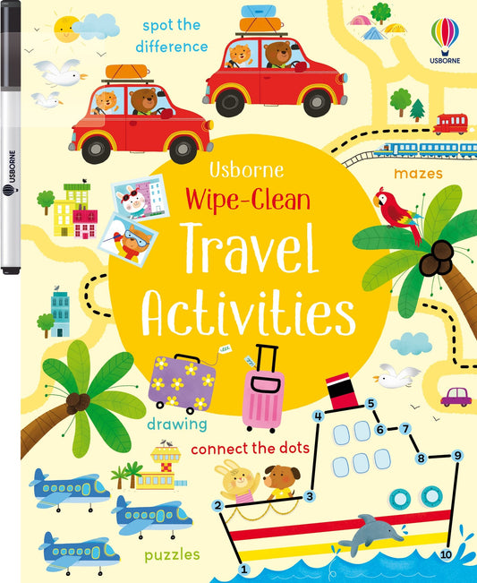 Carte Usborne reutilizabila cu marker lavabil