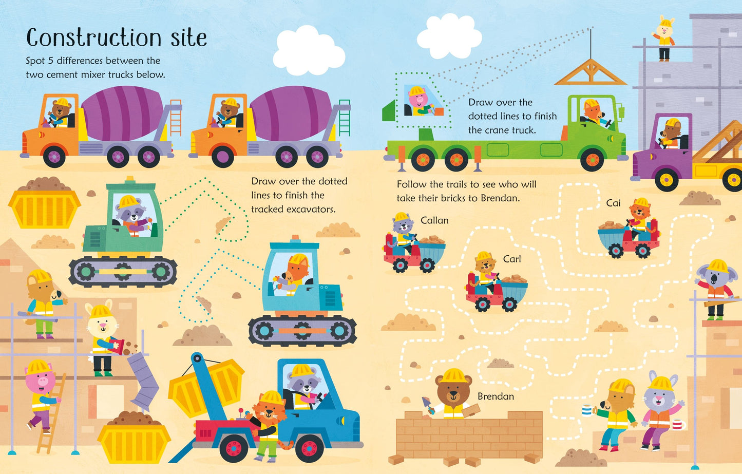Carte Usborne reutilizabila cu marker lavabil