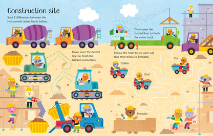 Carte Usborne reutilizabila cu marker lavabil