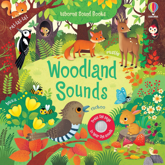 Carte Usborne pentru copii, cu sunete din padure