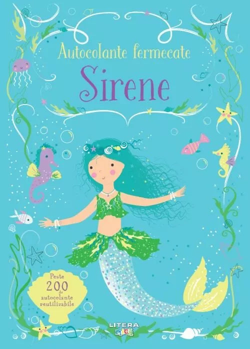 Carte pentru copii Usborne cu stickere autocolante in limba romana