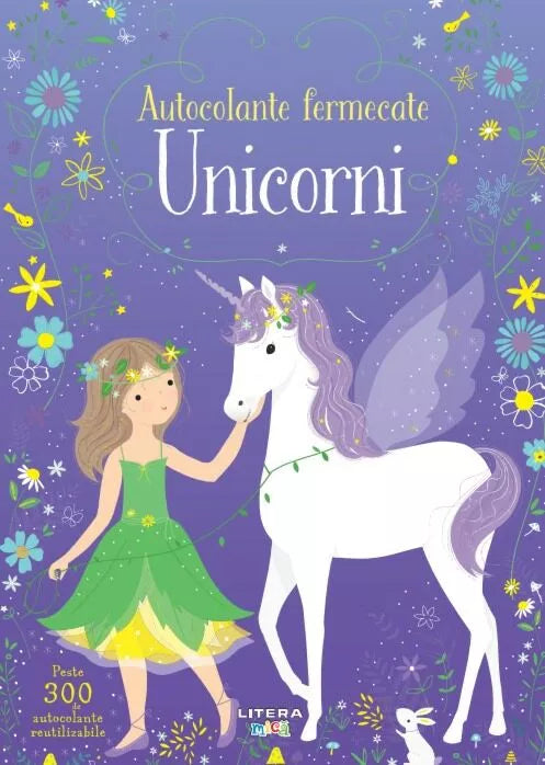 Carte pentru copii Usborne cu stickere autocolante in limba romana