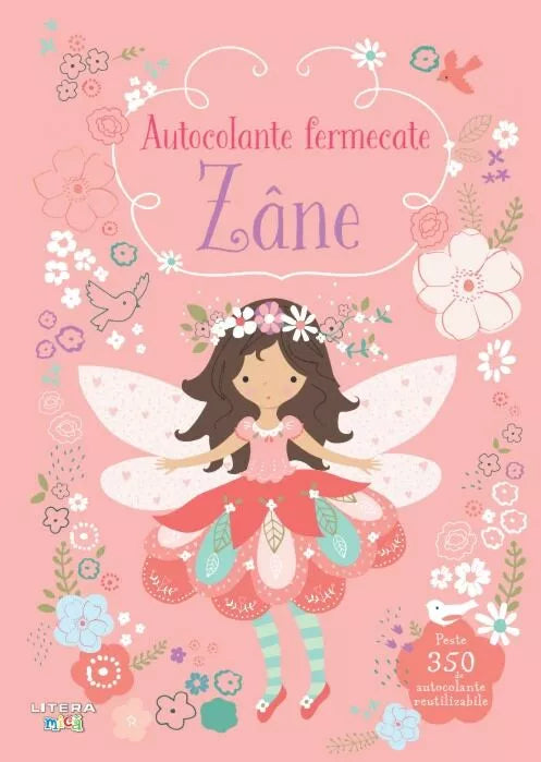 Carte pentru copii Usborne cu stickere autocolante in limba romana