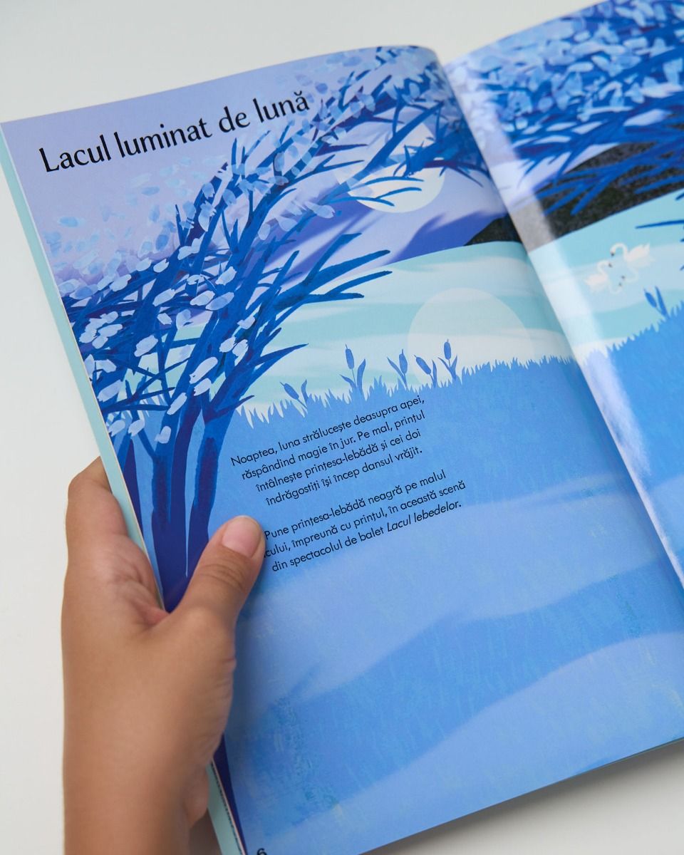 Carte Usborne pentru copii cu stickere autocolante in limba romana