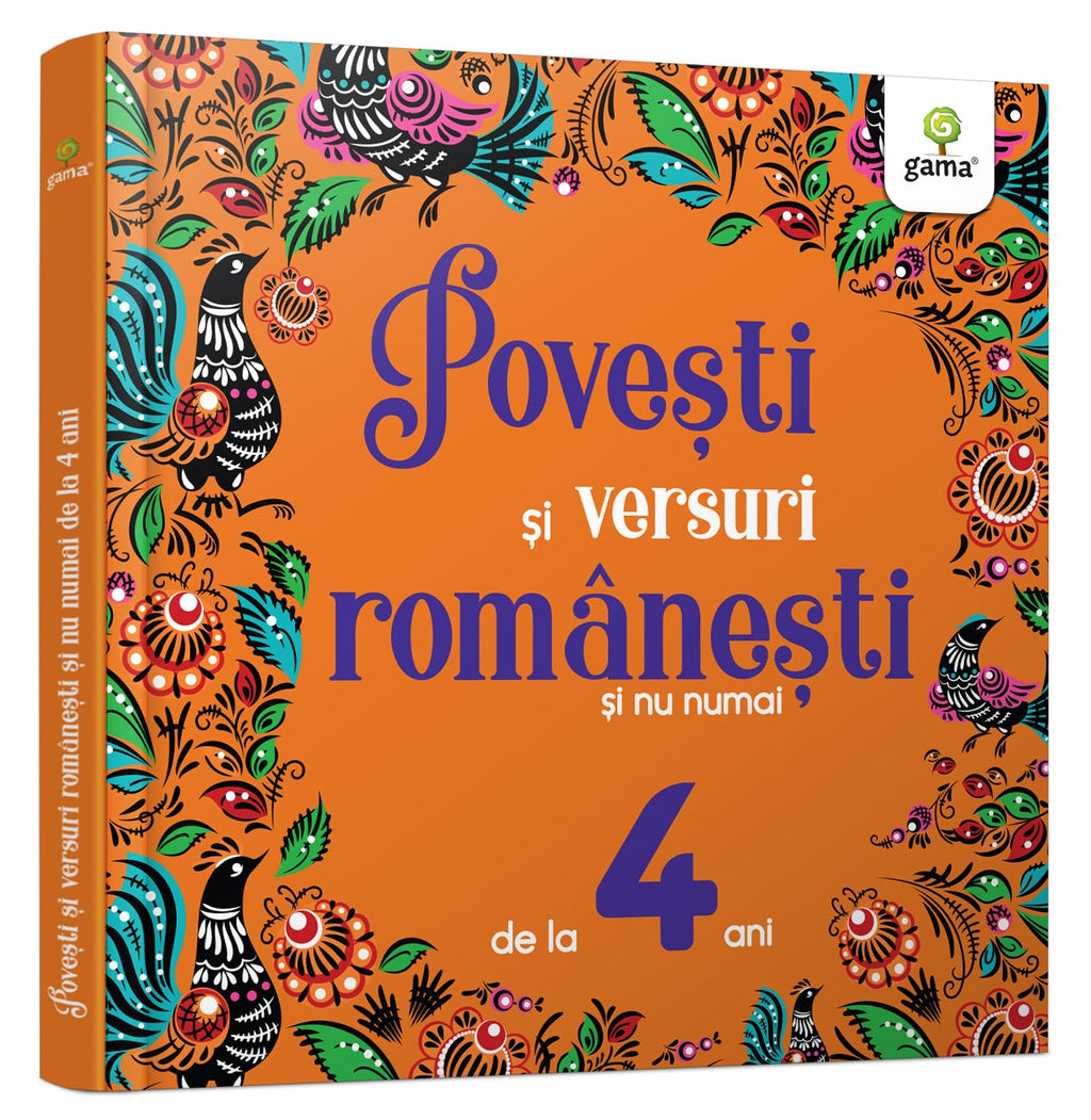 Carte cu povesti si versuri romanesti pentru copii