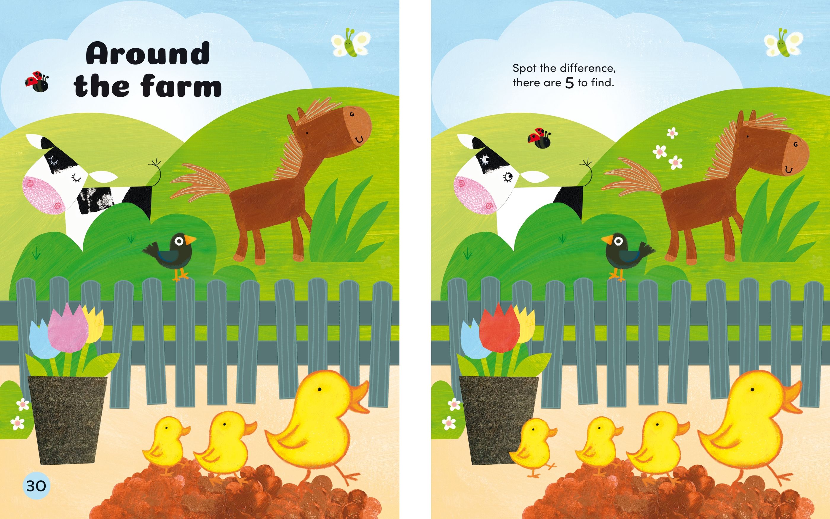 Carte de activitati Usborne First Activities farm fun