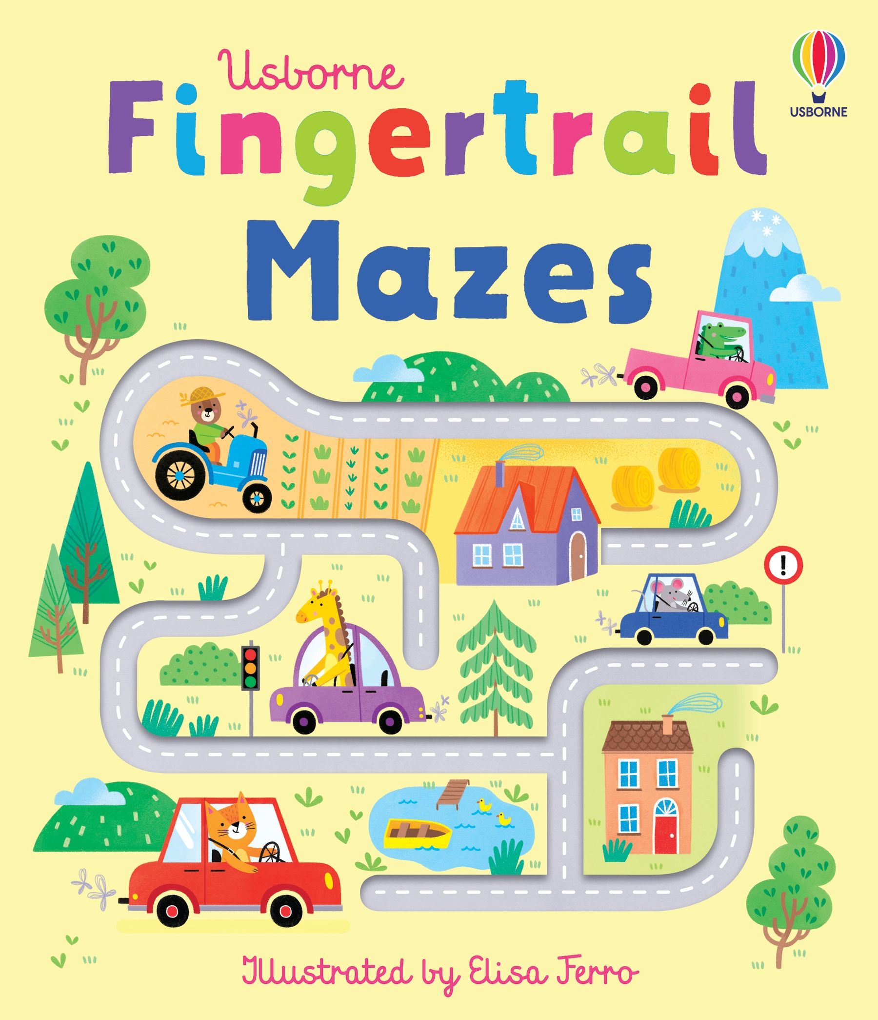 Carte pentru copii Usborne Fingertrail Mazes