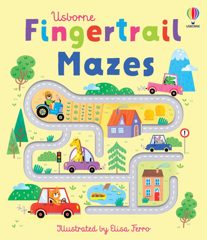 Carte pentru copii Usborne Fingertrail Mazes